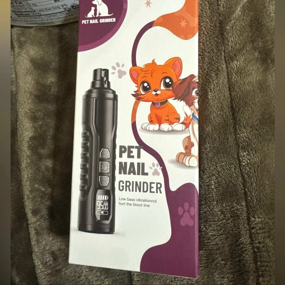 Black Pet Nail Grinder